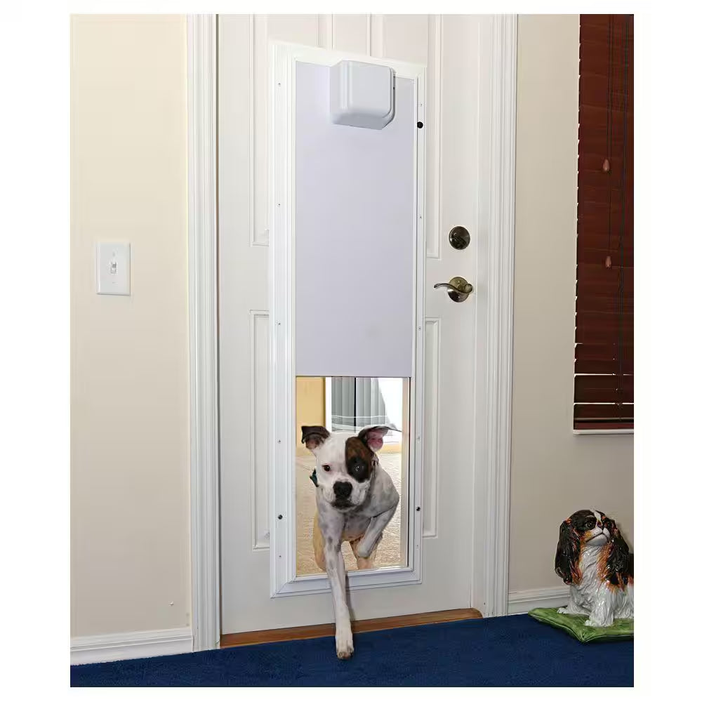 12.75 In. X 20 In. Large Bronze Wall Mount Electronic Dog Door