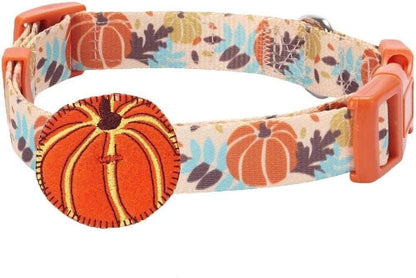 10 Patterns Fall Halloween Thanksgiving Dog Collars, Collar Covers